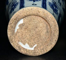 元代青花周亚夫人物故事梅瓶