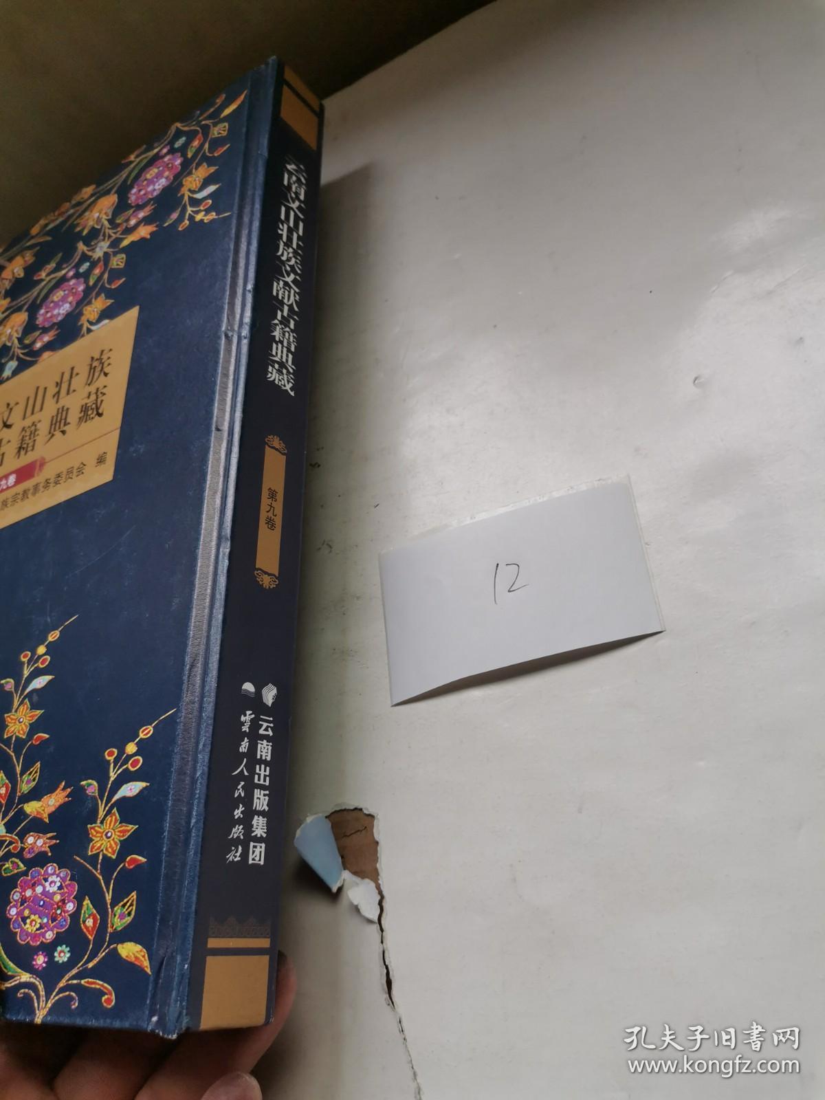 云南文山壮族文献古籍 第九卷【标号12】