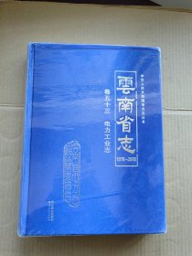 云南省志1978--2005：卷五十三（电力工业志）