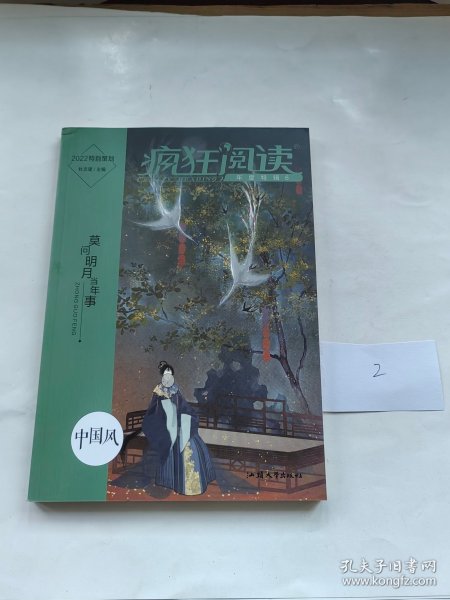 疯狂阅读年度特辑6 中国风（年刊）高中初中通用高考中考素材中学生课外阅读成长故事青春阅读时文校园文学 2022版 天星教育