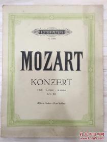 MOZART协奏曲C短调K.V.491