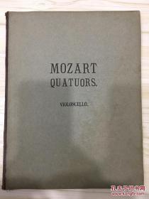 MOZART quatuors Violoncello 莫扎特大提琴老乐谱