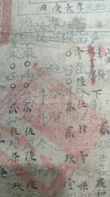 摊丁入亩粮单 云南大理府雍正六年