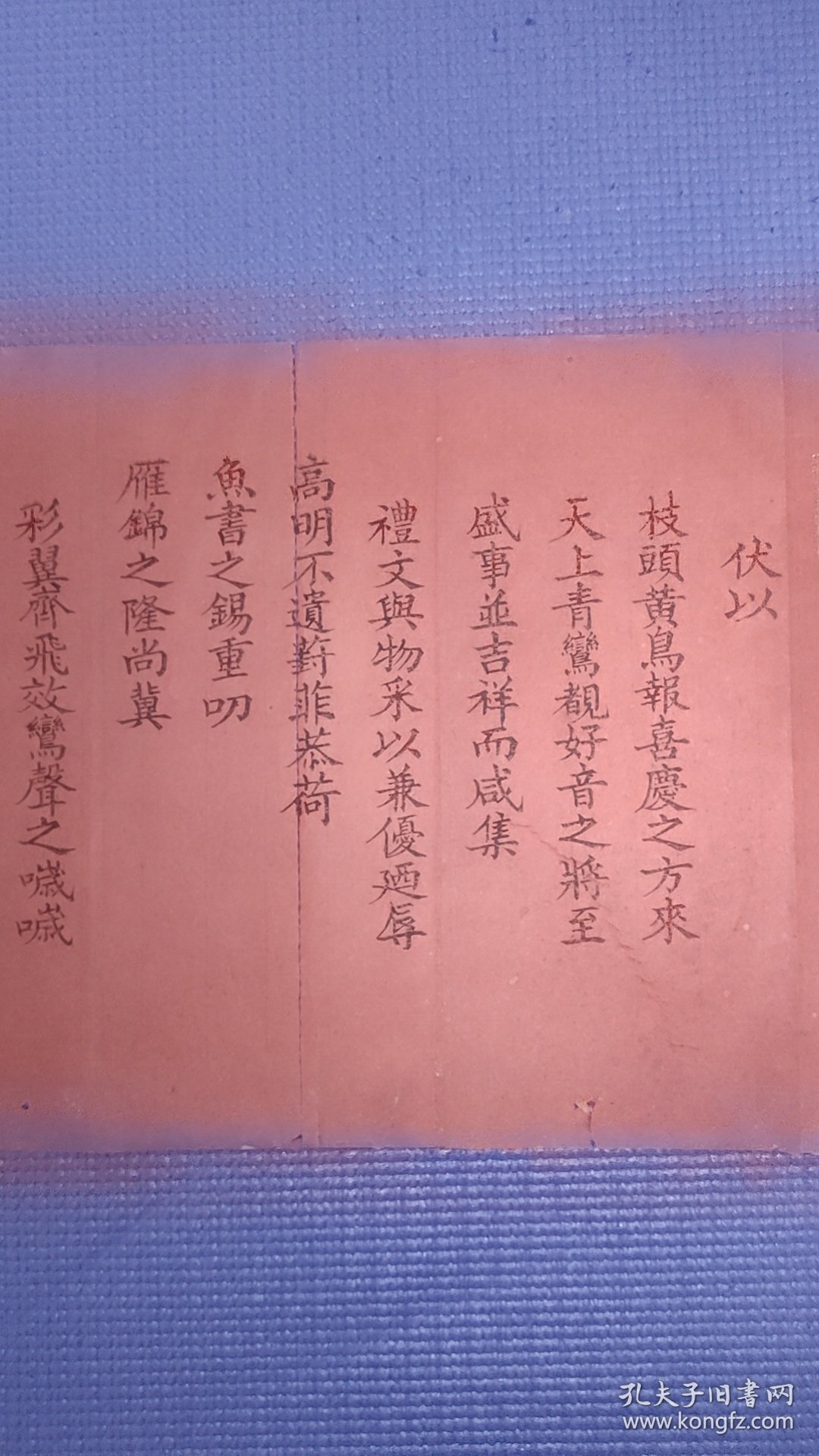 中国结婚证的一世祖 清末官婚书