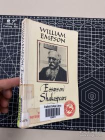 william empson, essays on Shakespeare. 燕卜荪，论莎士比亚。cambridge UP. 1986