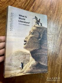 What Is World Literature?达姆罗什 David Damrosch，   什么是世界文学