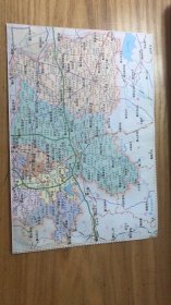 五十年代唐山市玉田县、丰润老地图一张