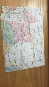 五十年代唐山市滦县、迁安老地图一张