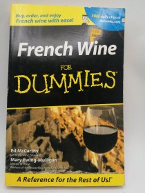 French Wine For Dummies 英文原版-《法国葡萄酒入门书》