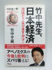 竹中先生、日本経済 次はどうなりますか? (田原総一朗责任编集 オフレコ! BOOKS 2时间でいまがわかる!) 日文原版《竹中老师，日本经济下一步会怎样呢？责任编辑：田原总一朗！》