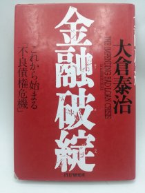 金融破绽: これから始まる不良债権危机 日文原版《金融崩溃：即将开始的不良债权危机》