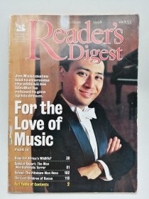 Reader's Digest: For the Love of Music 1998 August 外文原版-《读者文摘：你在照顾你的眼睛吗？》1998年8月