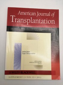 American Journal of Transplantation (Supplement 1-Volume 12-2012) 英文原版-《美国移植杂志》（补编1-2012年12月12日）