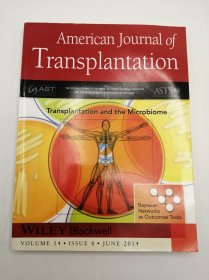 American Journal of Transplantation: Transplantation and the Microbiome (Volume 14-Issue 6-June 2014) 英文原版-《美国移植杂志：移植与微生物组》（第14卷2014年6月6日发行）