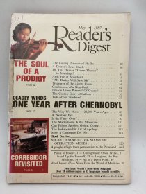 Reader's Digest (May 1987) 英文原版-《读者文摘》（1987年5月）