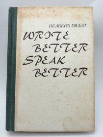 Write Better, Speak Better 英文原版-《写得更好，说得更好》