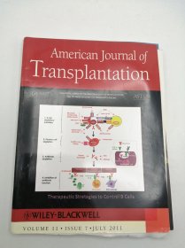 American Journal of Transplantation: Therapeutic Strategies to Control B Cells (Volume 11-Issue 7-July 2011) 英文原版-《美国移植杂志：控制B细胞的治疗策略》（第11卷，2011年7月7日发行）
