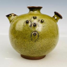 茶叶末釉豆豆壶