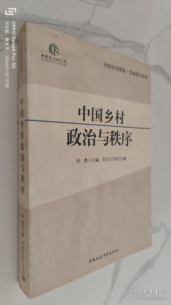 中国乡村政治与秩序