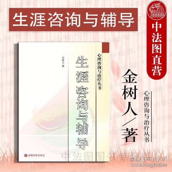 【原版】生涯咨询与辅导 金树人 高等教育出版社 心理咨询与治疗丛书 心理教育管理社会学专业参考书 心理咨询师 生涯指导规划