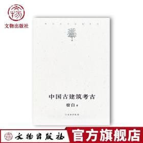 【正版现货闪电发货】中国古建筑考古 古代建筑文物考古 北京文物出版社 宿白著