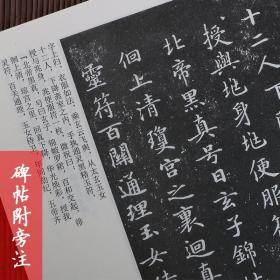 【闪电发货】中国古代法书选 灵飞经 毛笔楷书碑帖书法练字帖 简体旁注 魏文源主编 江苏美术出版社 浩瀚文化