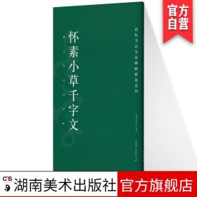 高校书法专业碑帖精选系列：怀素小草千字文