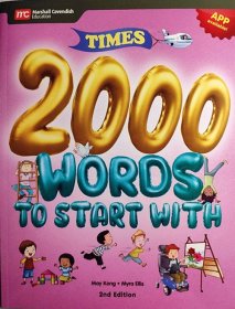 【闪电发货】现货 新加坡原版进口 Times 2000 words to start with 2nd Edition 第2版 基础篇 幼儿园 小学1-2-3-4-5-6 图画 2000词图解词典