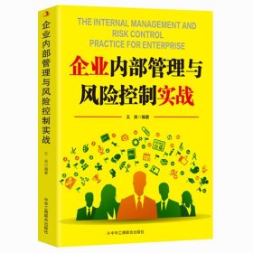 正版新书当天发货 企业内部管理与风险控制实战