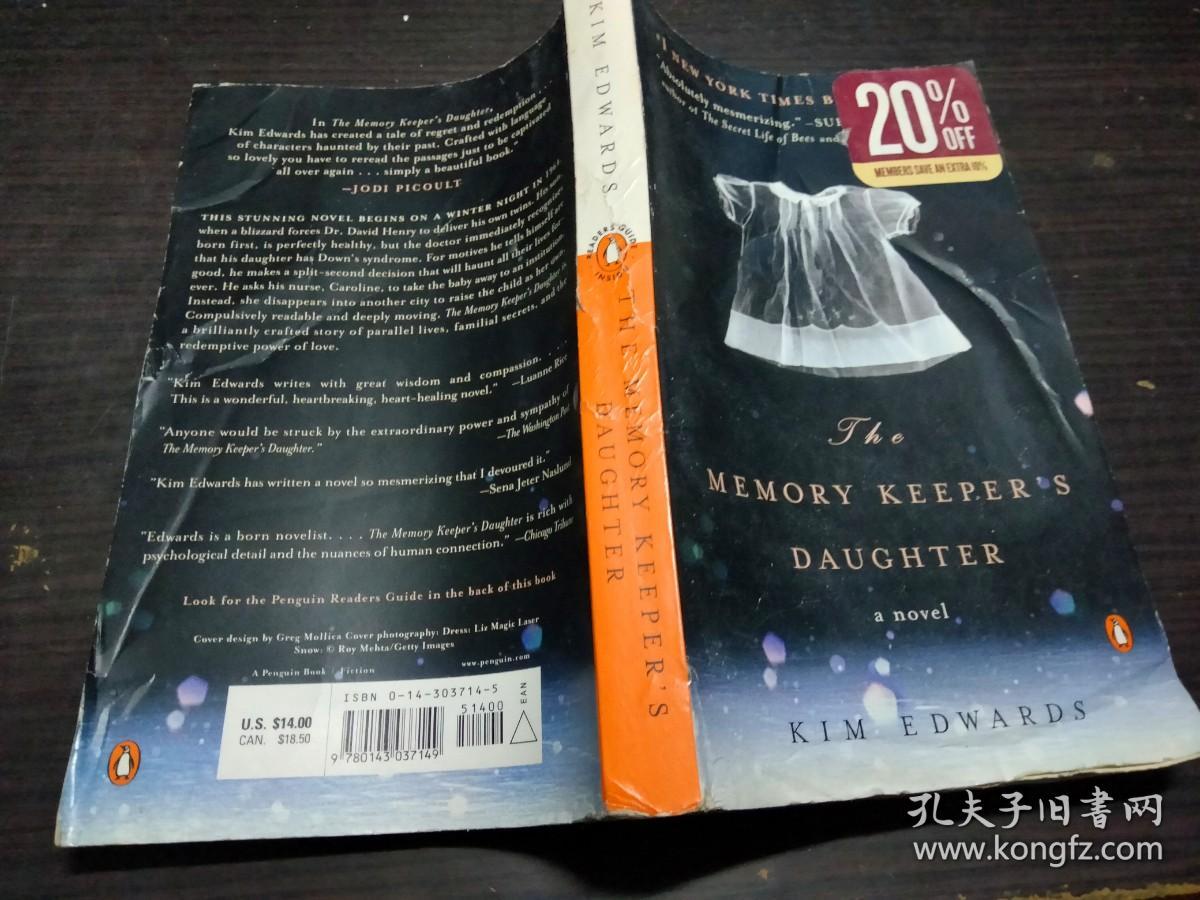THE MEMORY KEEPER'S DAUGHTER  约大32开平装