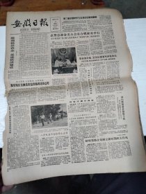 1986年8月12日   安徽日报  生日报   （4开4版）   李士华振兴矿山记