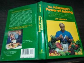 The Juiceman’s Power of Juicing 约小16开硬精装  原版外文 图片实拍