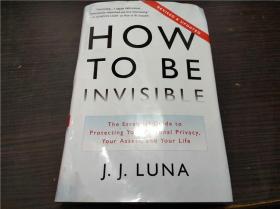 HOW TO BE INVISIBLE 2004年 約大32開硬精裝 原版外文