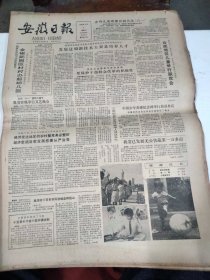 1986年6月1日   安徽日报  生日报   （4开4版）  石台县七井乡治山致富