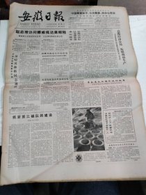 1984年6月13日   安徽日报  生日报   （4开4版）   李良美大刀阔斧进行改革