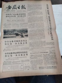 1984年12月30日   安徽日报  生日报   （4开4版） 姚丹成同志逝世