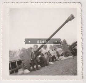 【买任意6件包邮挂】老照片收藏 大炮 6.2*6cm