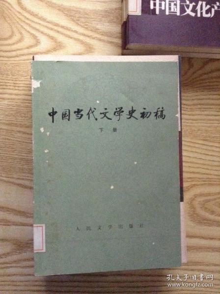 中国当代文学史初稿（上下）