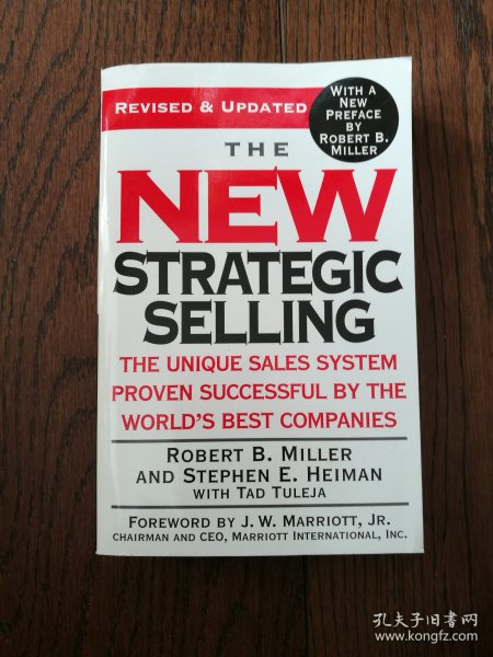 THE NEW STRATEGIC SELLING（英文原版。新战略销售。32开。2005）