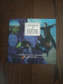 UNIVERSITY of EXETER（英文原版。埃克塞特大学：1999年招生简章。20开）