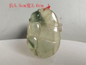 乡下收的 冰种 翡翠挂件...
