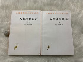 汉译世界学术名著丛书：人类理智新论：全二册