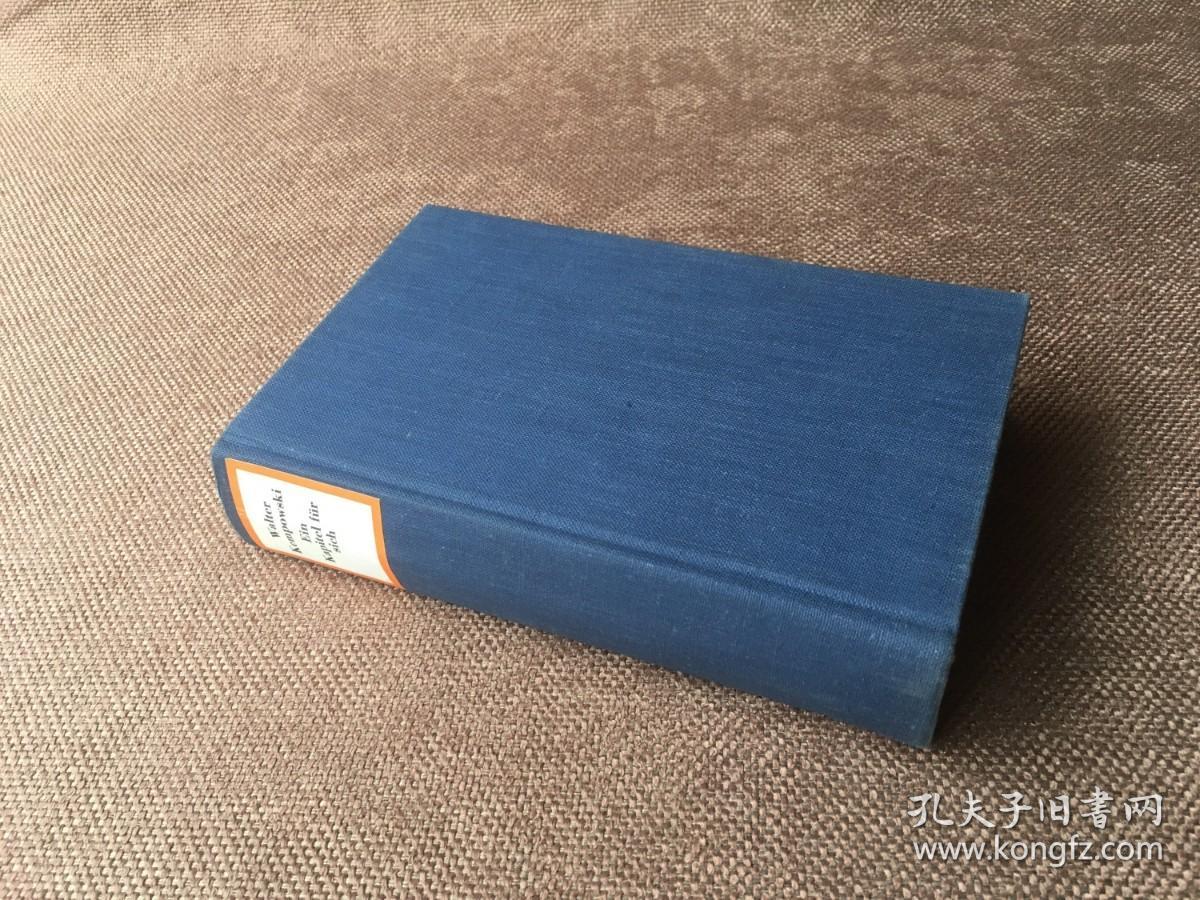 点击查看原图 Ein Kapitel für sich(德语 精装)