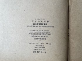 甲组刀术图解 （武术竞赛规定套路）