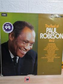 最好的保罗罗布森The Best Of Paul Robeson 黑胶唱片LP   VOL.2