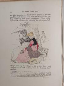 1884年  Randolph Caldecott _ Jackanapes 伦道夫•凯迪克儿童插画经典-尤因夫人《杰卡纳佩斯》极珍贵初版本 大量精美线描