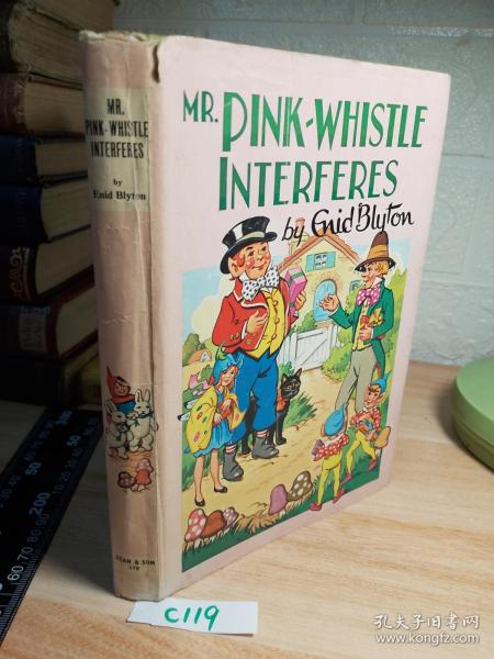 MR. PINK-WHISTLE INTERFERES 插图本   精装带书衣  儿童读物