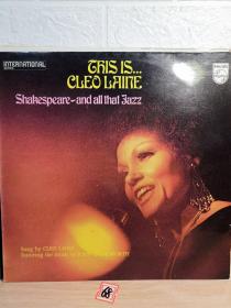 LP 黑胶唱片  SHAKESPEARE AND ALL THAT JAZZ   克莉欧·莲恩 CLEO LAINE