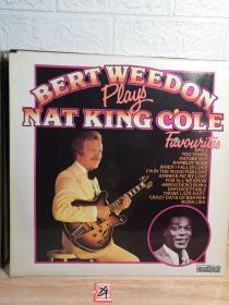 LP 黑胶唱片 BERT WEEDON NAT KING COLE  爵士大咖 纳金高