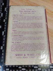 1946年  THE DIVINE PITY  英文原版    精装带书衣  GERALD VANN